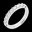 weddings white gold - 0,75 carat