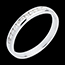gift women white gold - 0,2 carat