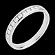 on line sell wedding ring white gold semi paved channel setting