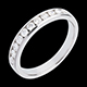 on line sell wedding ring yellow gold semi paved channel settin