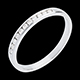 gold jewelry wedding ring white gold paved channel setting 11 d