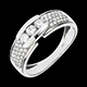 sell on line bejewelled white gold serrure trilogy