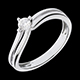 weddings white gold dhalia solitaire