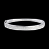 gift Galaxy Bangle/Bracelet paved white gold  - 1.01 carat - 144 diamonds