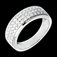 jewelry bague pleiade or blanc pavee 63 carats 45 diamants