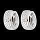 jewelry pleiade earrings white gold 22 carat 32 diamonds