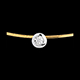 gift woman cable necklace yellow gold