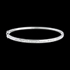 sell on line White gold bangle/bracelet - 0.75 carat - 25 diamonds