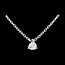 weddings Solitaire necklace white gold