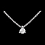 on-line buy Solitaire necklace white gold