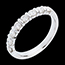 gifts white gold - 0,65 carat