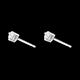 weddings white gold diamond chip joya earrings