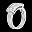on line sell The Lani�re white gold - 1.38 carat - 31 diamonds