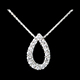on-line buy caprice necklace white gold 05 carat 16 diamonds