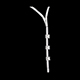 wedding icicle trilogy necklace 47 carat diamonds