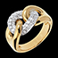 gold jewelry Yellow Gold Infinite Connection Ring
