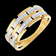 sell on line bague canevas or jaune pavee diamants diamants
