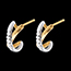 sell on line Arch trilogy earrings   - 6 diamonds
