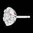 sell on line Rosette Diamond Stud Earrings - white gold - 1.2 carat - 14 diamonds