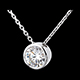 gifts diamond nugget necklace white gold carat carat