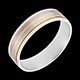 on line sell three gold lace ring