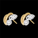 present diamond bouquet earrings golds