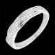 weddings white gold and diamond precious braid ring