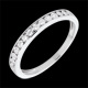 buy on line white gold and diamond magic stone half eternity r