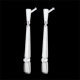 gift women white gold and diamond cleopatra earrings