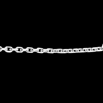 jewelry Rolo chain white gold