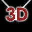 sell on line Solitaire necklace white gold - 0.26 carat