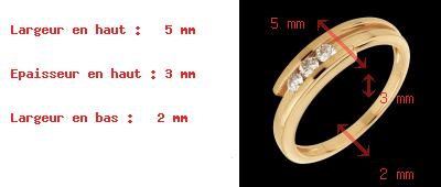 buy on line Yellow Gold Bipolaire Trilogy Ring