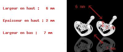 wedding White Gold and Diamond Enchanted Heart Earrings